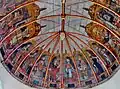 Douarnenez : chapelle Saint-Michel, fresques du plafond peintes entre 1667 et 1675