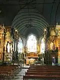 Vue intérieure de l'église.