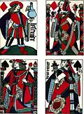 Jeu de cartes français, XVIe&nbsp;siècle