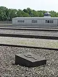 Marqueur qui indique l'emplacement de la caserne no&nbsp;9.