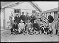Le Lausanne-Sports en 1924, en France, au stade Buffalo pour un match face à l'Olympique de Paris.