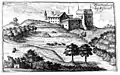 Château de la Wartbourg (1710); administré au début du XVIe&nbsp;siècle par Hans Sittich von Berlepsch.