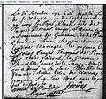 1712.09.30 - Acte de baptême de Claude Droüas.