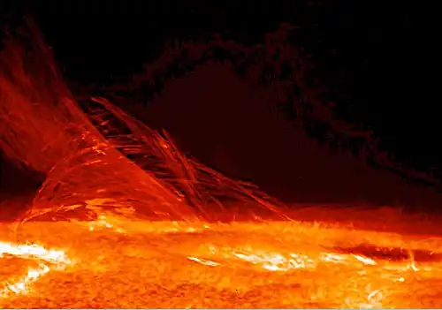 Photosphère du Soleil photographiée en janvier 2007