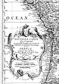 Le cartouche de titre avec la date « 1744 ».