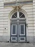 Détail du porche - porte cochère