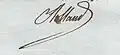 Signature du préfet Rolland.