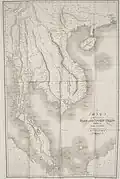 Carte d'Asie du Sud-Est, 1828