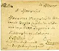 Enveloppe pré-philatélique envoyée via KLATTAU au Baron de Bergh- armée imp. et roy. Seigneur de Liechtenstein, Prague, 1825