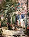 Maison des palmiers sur l'île aux paons près de Potsdam, 1832-1834, Kunsthalle de Hambourg.