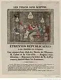 Les Tyrans sans sceptre (1833)