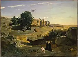 Agar dans le désertCamille Corot, 1835Metropolitan Museum of Art, New York