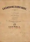Charte d'incorporation (1861)