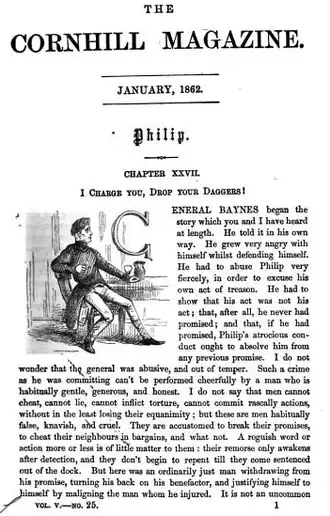 Image illustrative de l’article The Cornhill Magazine