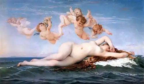 La Naissance de Vénus , Alexandre Cabanel, 1863