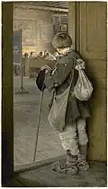 «Au seuil de la classe», 1897. Musée Russe, Saint-Pétersbourg