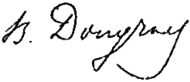 signature de Vassili Dokoutchaïev
