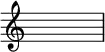 {\key c\major\override Staff.TimeSignature.stencil=##f \skip 1}\layout {indent = #0 line-width = #26 ragged-last = ##f}