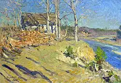Constantin Korovine. Paysage d'automne. 1909