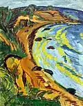 Baie dans la côte de Fehmarn, 1913, musée Städel, Francfort-sur-le-Main.