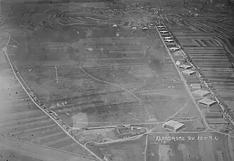 Vue aérienne.
