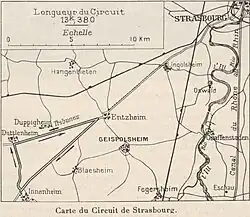 Tracé de la course