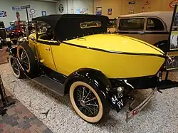Runabout de 1930.