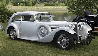 SS1 Airline Saloon « All Silver » (Greenwich Concours d'Elégance)
