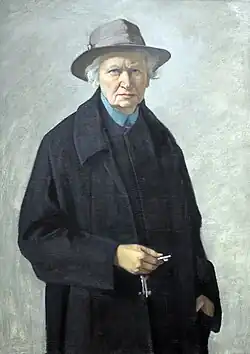 Autoportrait aux clés, 1936, musée Städel