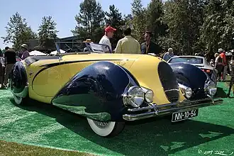 Darracq-Talbot-Lago T150 roadster 1938