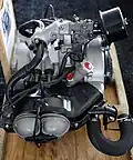 Moteur, en diagonale vue d’en haut