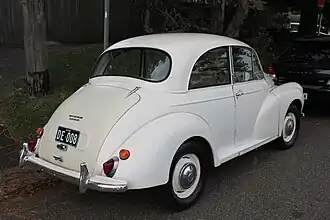 Berline Morris Minor 1000 2 portes
