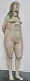 Petit nu (vers 1960), bois, 56&nbsp;cm, collection particulière non sourcée.