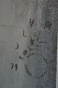 Beauvoisin VLJ 1971    Bonhomme chevauchant la terre et/ou la lune... référence au premier pas sur la lune en juillet 1969 et au Jour de la Terre du 22 avril 1970