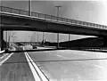 L'autoroute lors de sa mise en service