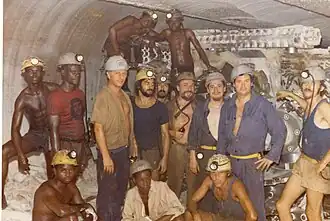 Au fond en 1974.