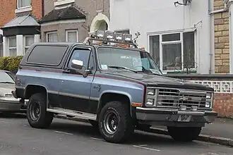 Image illustrative de l’article Chevrolet K5 Blazer