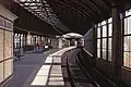 Intérieur de la gare en 1992.