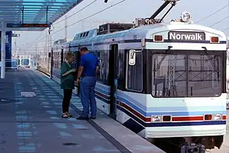 Train à quai.