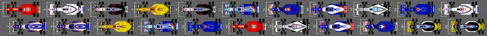 Schéma de la grille de qualification du Grand Prix du Canada 1997.