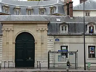 Vue de la mission diplomatique