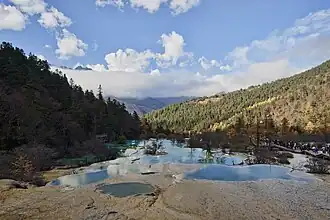 Paysage du Huanglong.