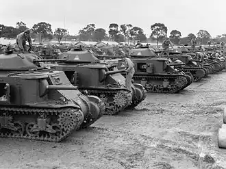 Image illustrative de l’article 1re division blindée (Australie)