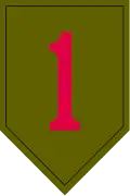 Insigne d'épaule de la 1st ID