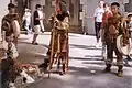 Danseurs tchouktches pendant le Festival de Confolens