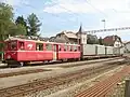 (A)Be 4/4 641 ex-RhB, démolie en 2017.
