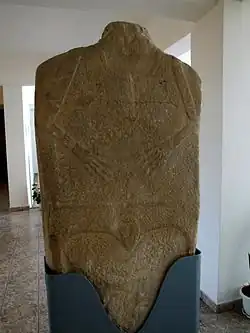 Menhir de Baia-Hamangia (Roumanie).