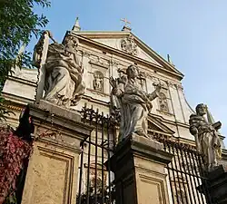 Les statues de saints