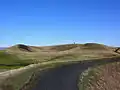 Pseudo-cratère vu du circuit de visite