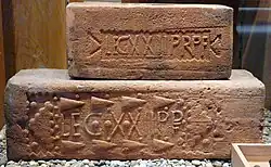 Briques dsu Legio XXII Primigenia